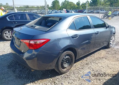 2017 Toyota Corolla Le z USA, uszkodzony, nr VIN 2T1BURHE6HC828976